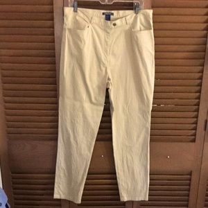 | EUC Harold’s Tan Cotton/Lycra Pants - 14